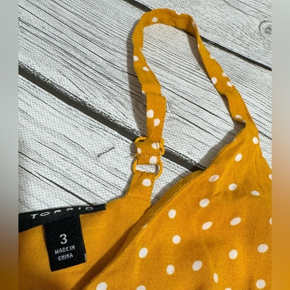 Torrid Women’s Polka Dot Babydoll Challis Sweetheart Tank size 3 - Picture 10 of 14